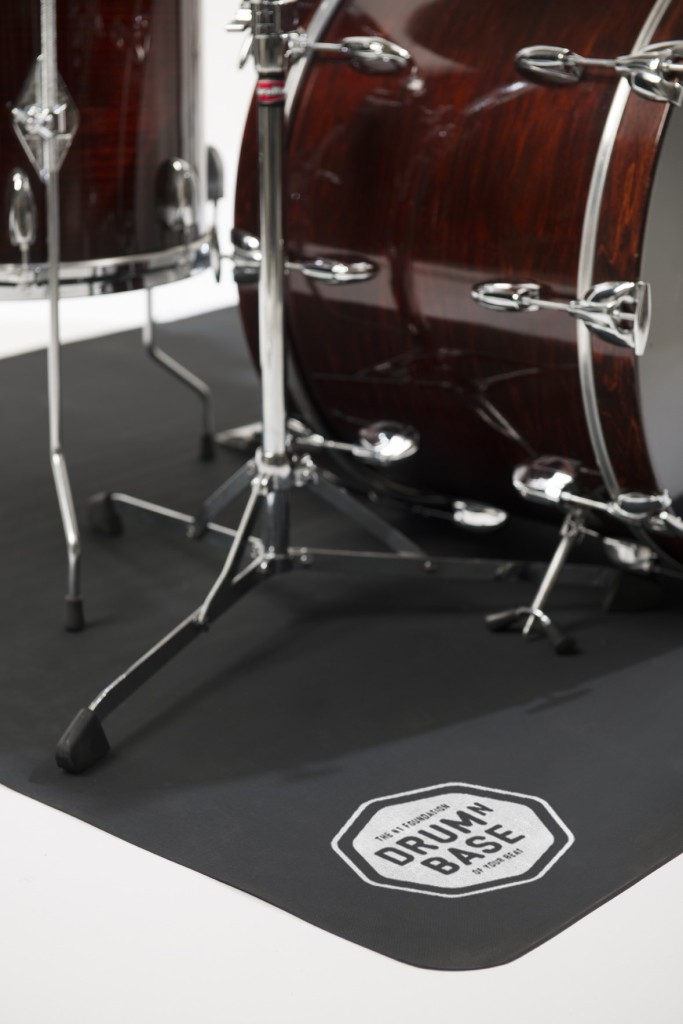 DnB drumset close up